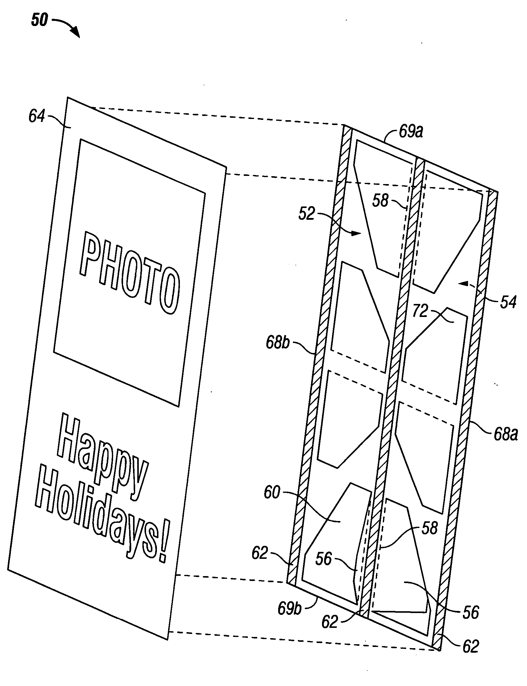 One-Piece Photograph Display Assembly and Methods of Use