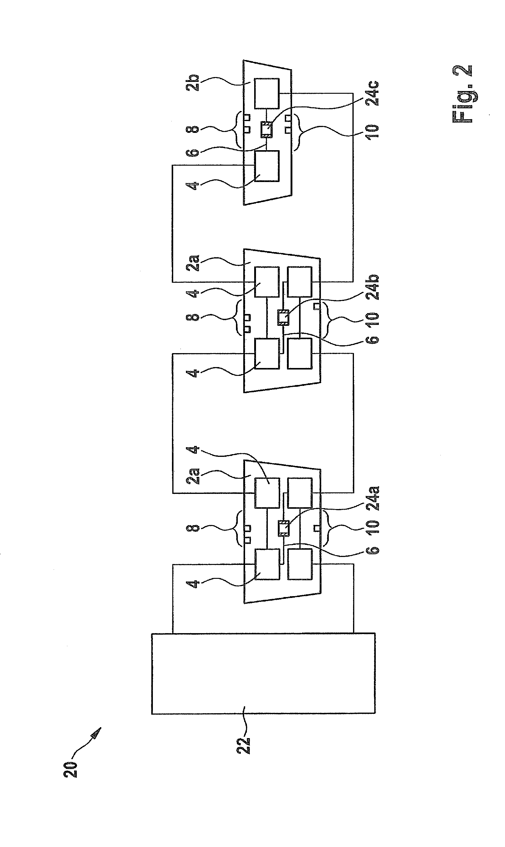 Connector element for a communication system and communication bus systems