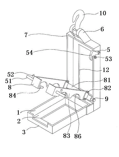Special tool and method for installing electric power circuit weight-increasing hammer