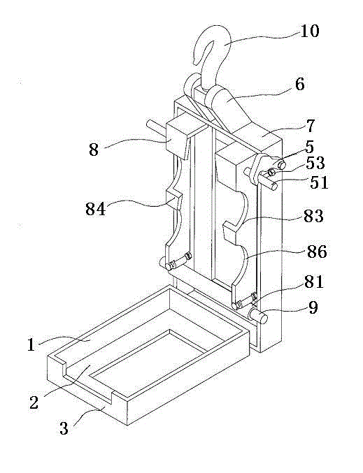 Special tool and method for installing electric power circuit weight-increasing hammer