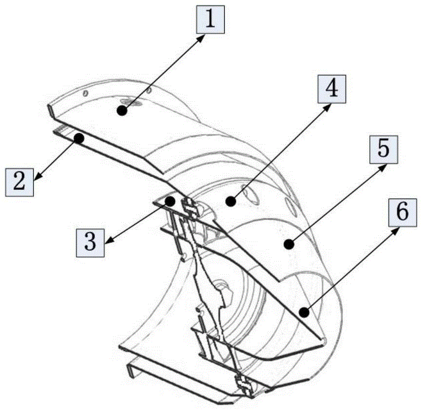 Split exhaust for micro turbofan with rectifier