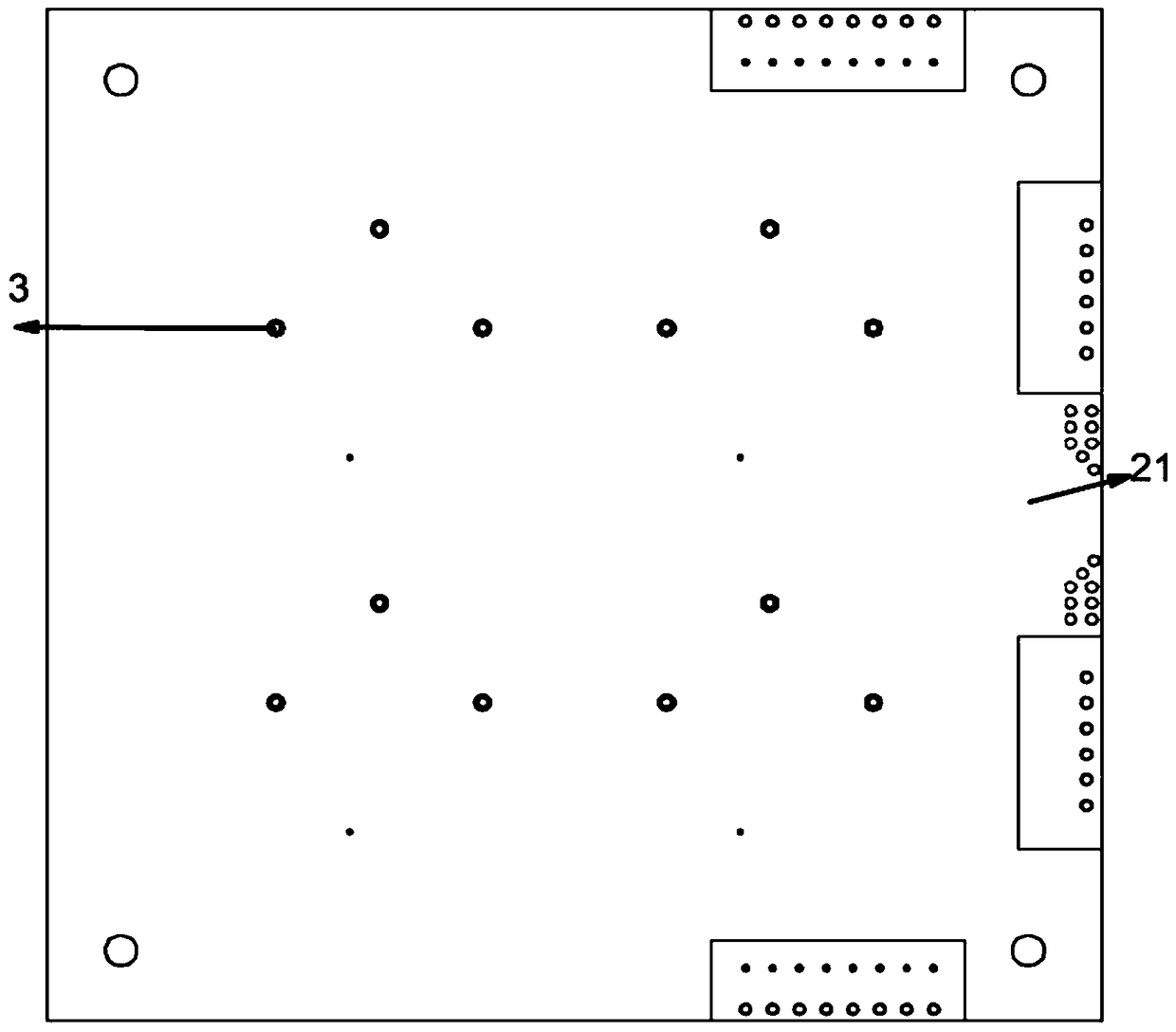 Directional diagram and polarization reconstructable antenna