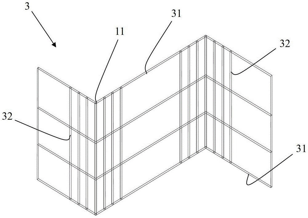 A prefabricated pavement structure and a Z-shaped rubber insert for the structure