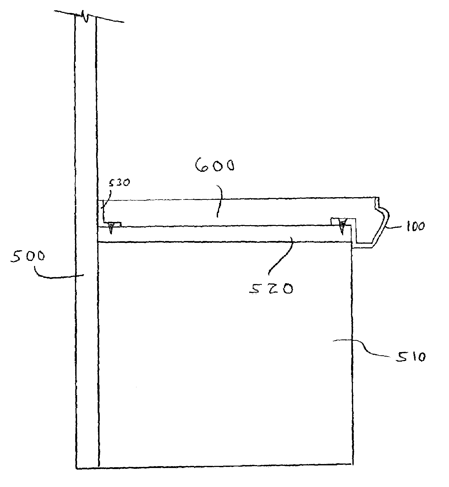 Counter top mold and method of using same