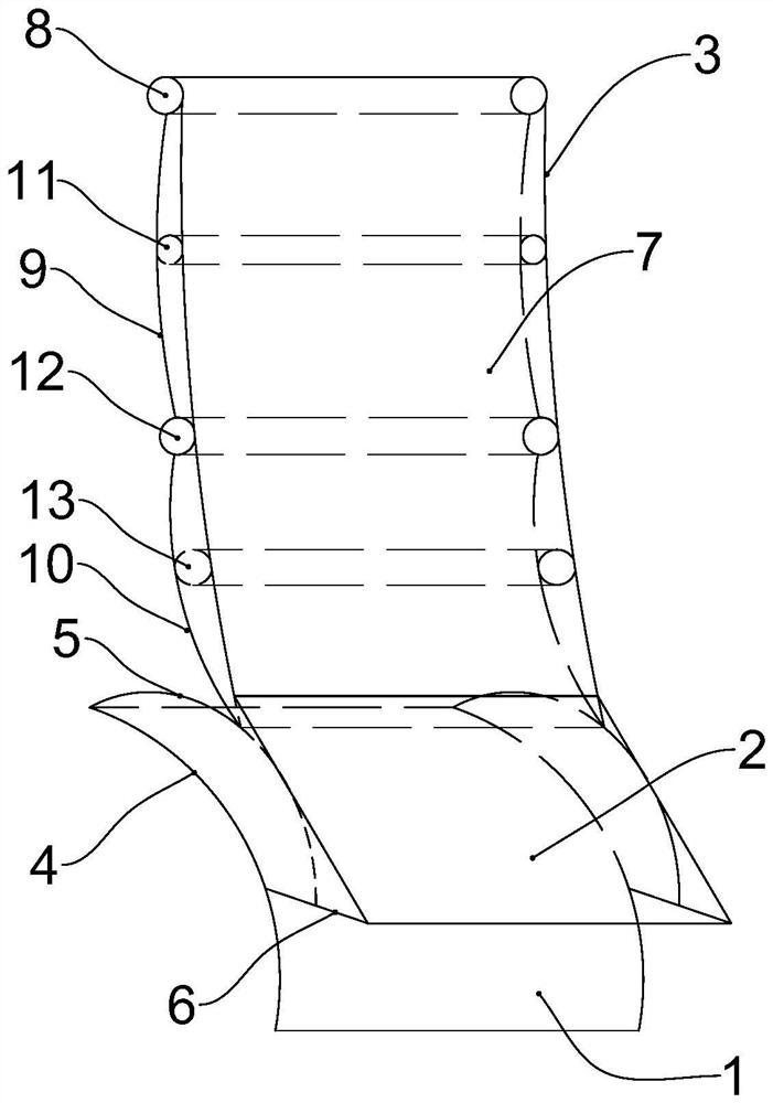 3D printed public chair and manufacturing method thereof