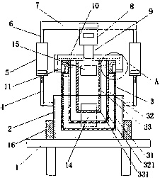 A centrifugal sorting device for raw materials for graphene chip production