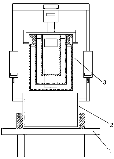 A centrifugal sorting device for raw materials for graphene chip production