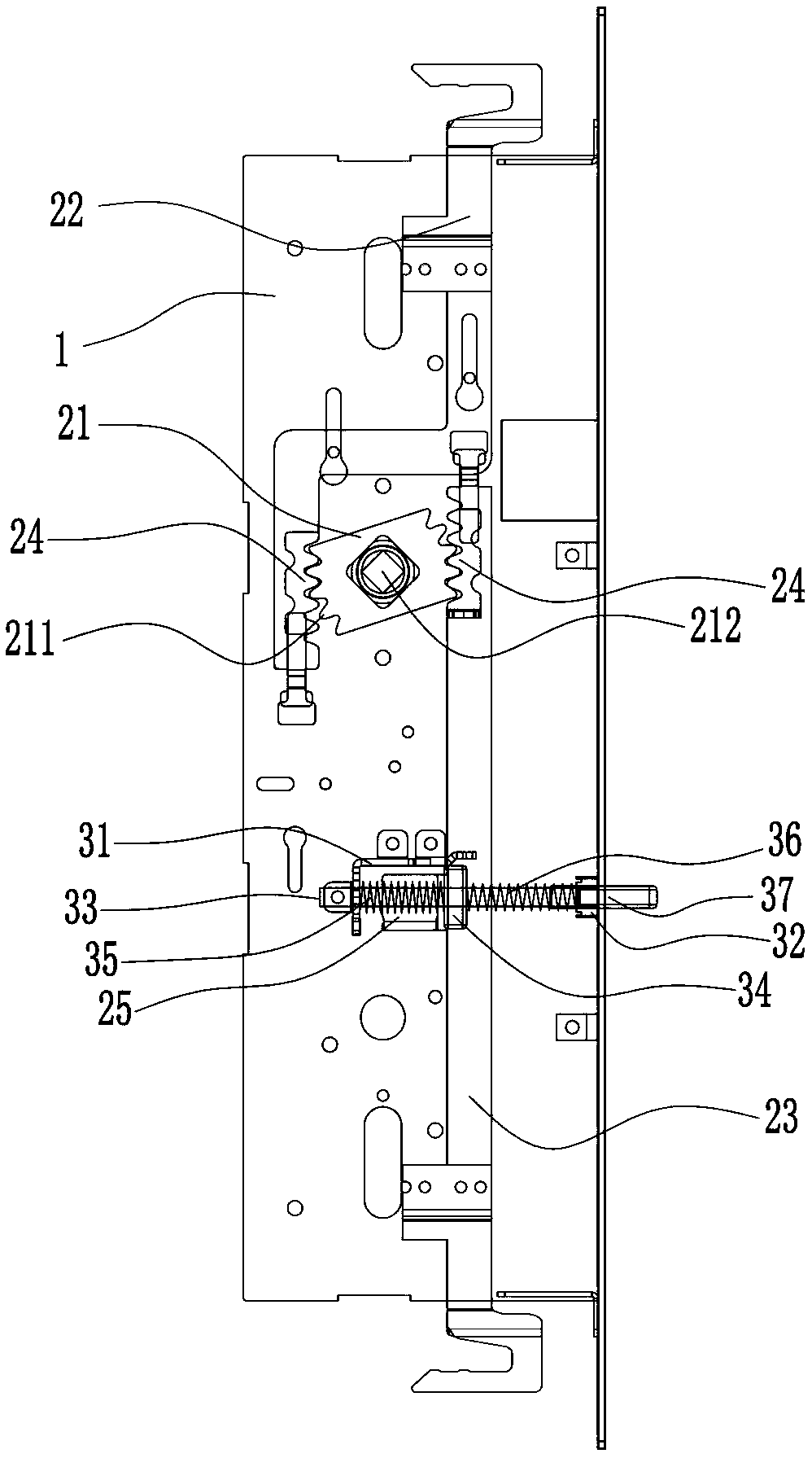 Auxiliary locking device