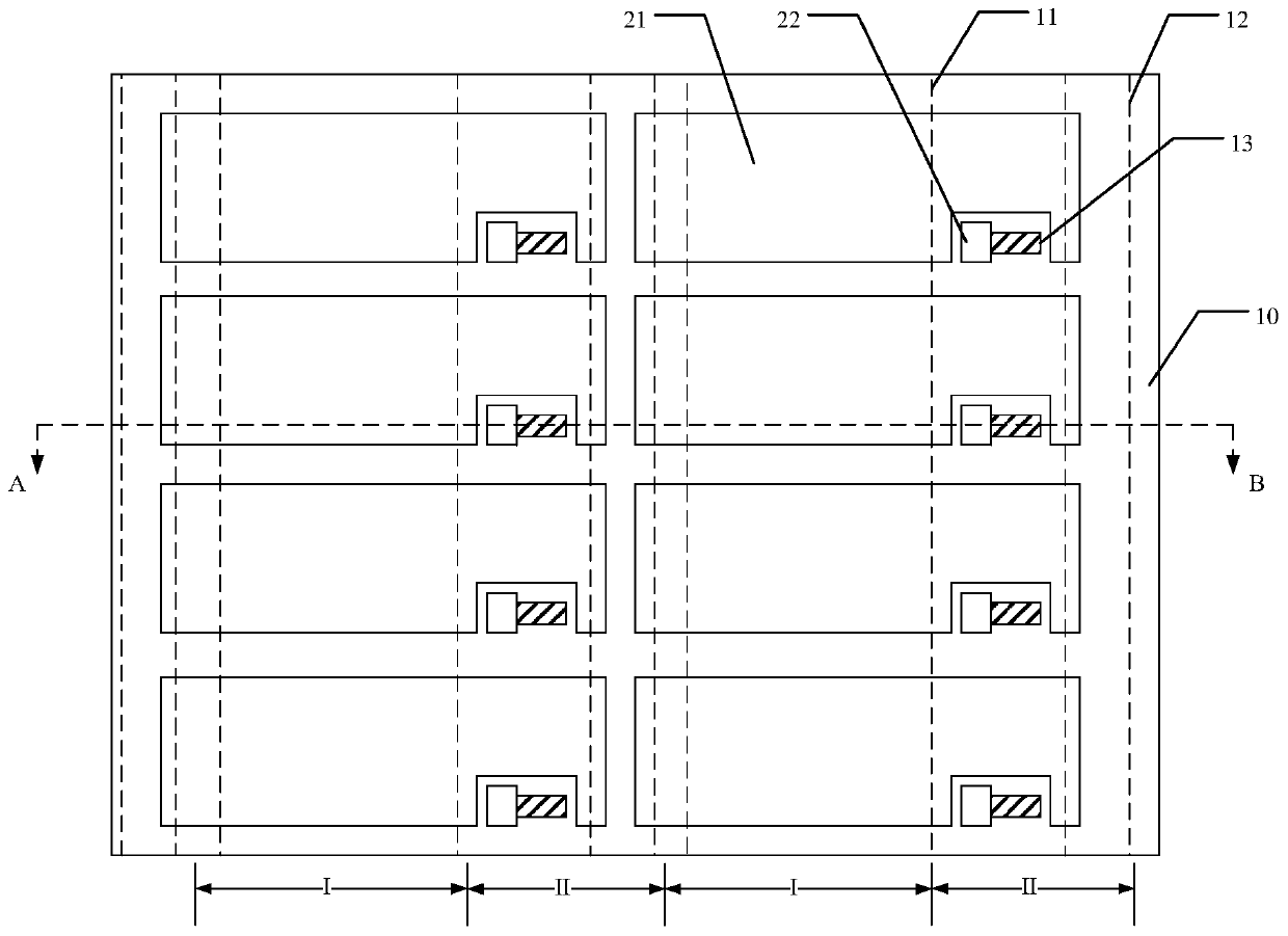 CMOS image sensor with time-delay integration and method for forming same