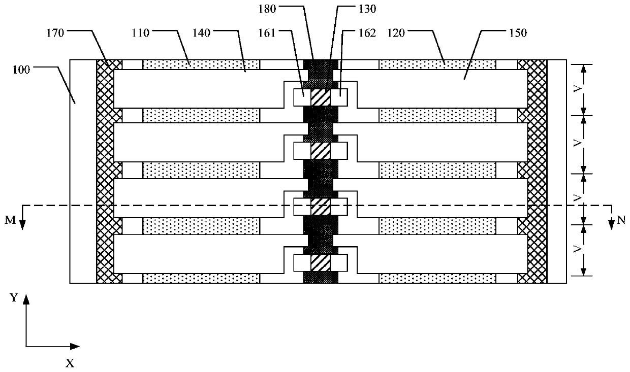 CMOS image sensor with time-delay integration and method for forming same