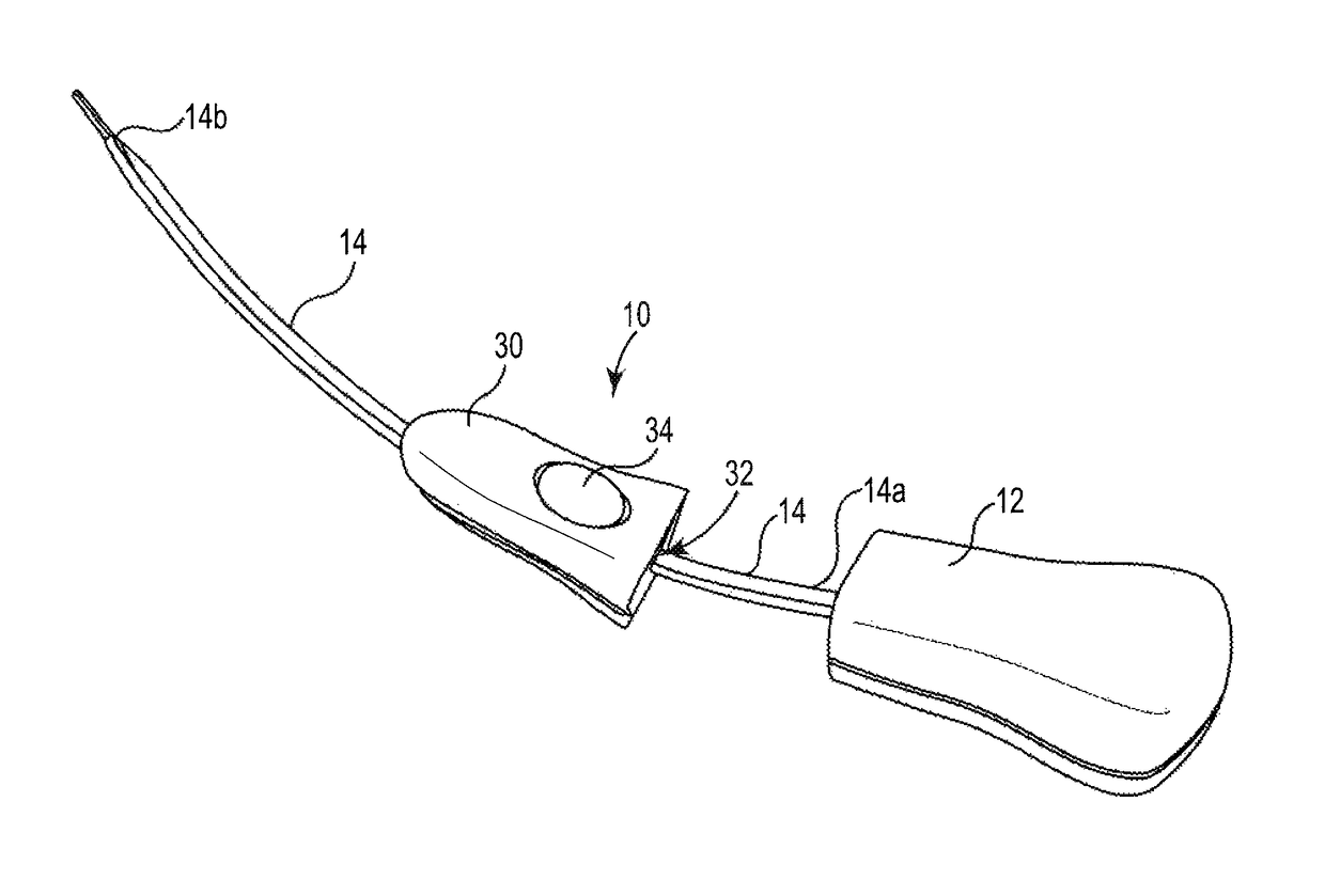 Pelvic implant needle system and method