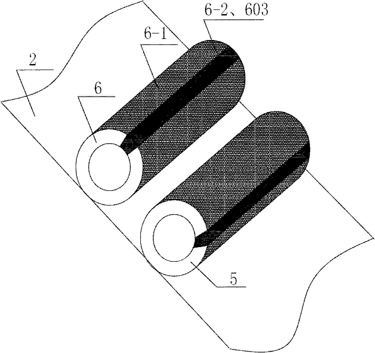 Seamless laser graphic transfer technology between basilar membranes