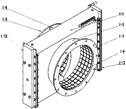 Transmission mechanism-externally-arranged type ceramic double-core adjustable shrinkage cavity