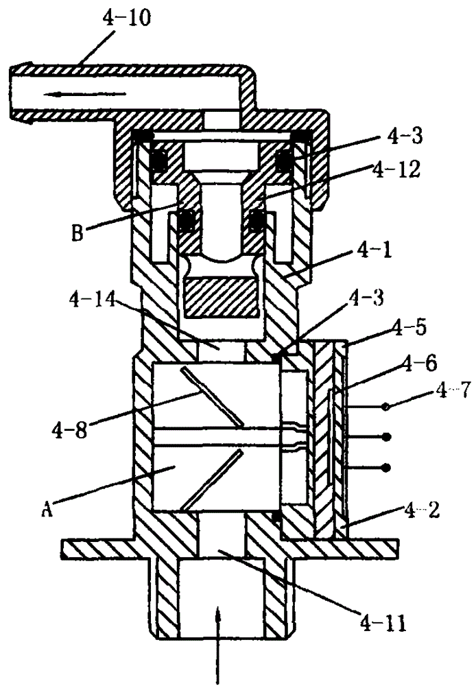 Electric boiler with optical-wave heating, applied to metal water tank