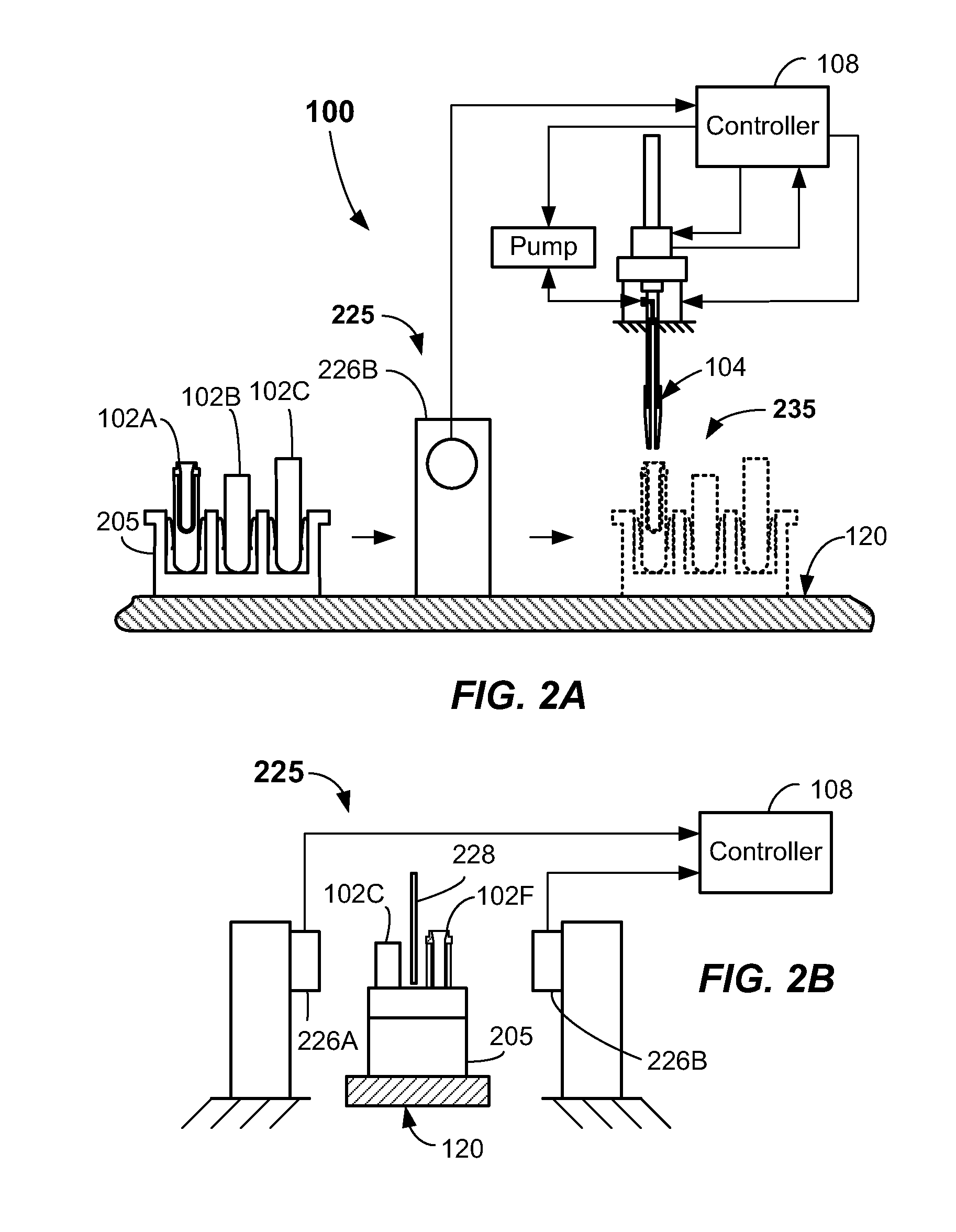 Methods and systems for calibration of a positional orientation between a sample container and nozzle tip