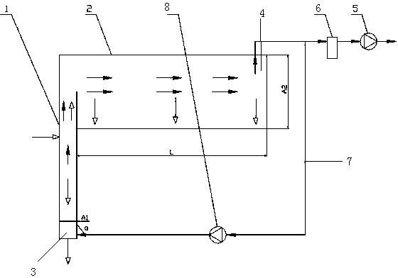 Powder selecting and collecting device