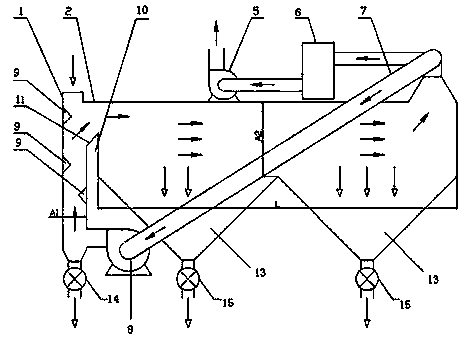Powder selecting and collecting device