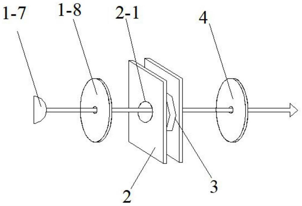 Birefringence measuring device and ordinary light and extraordinary light measuring method based on birefringence measuring device
