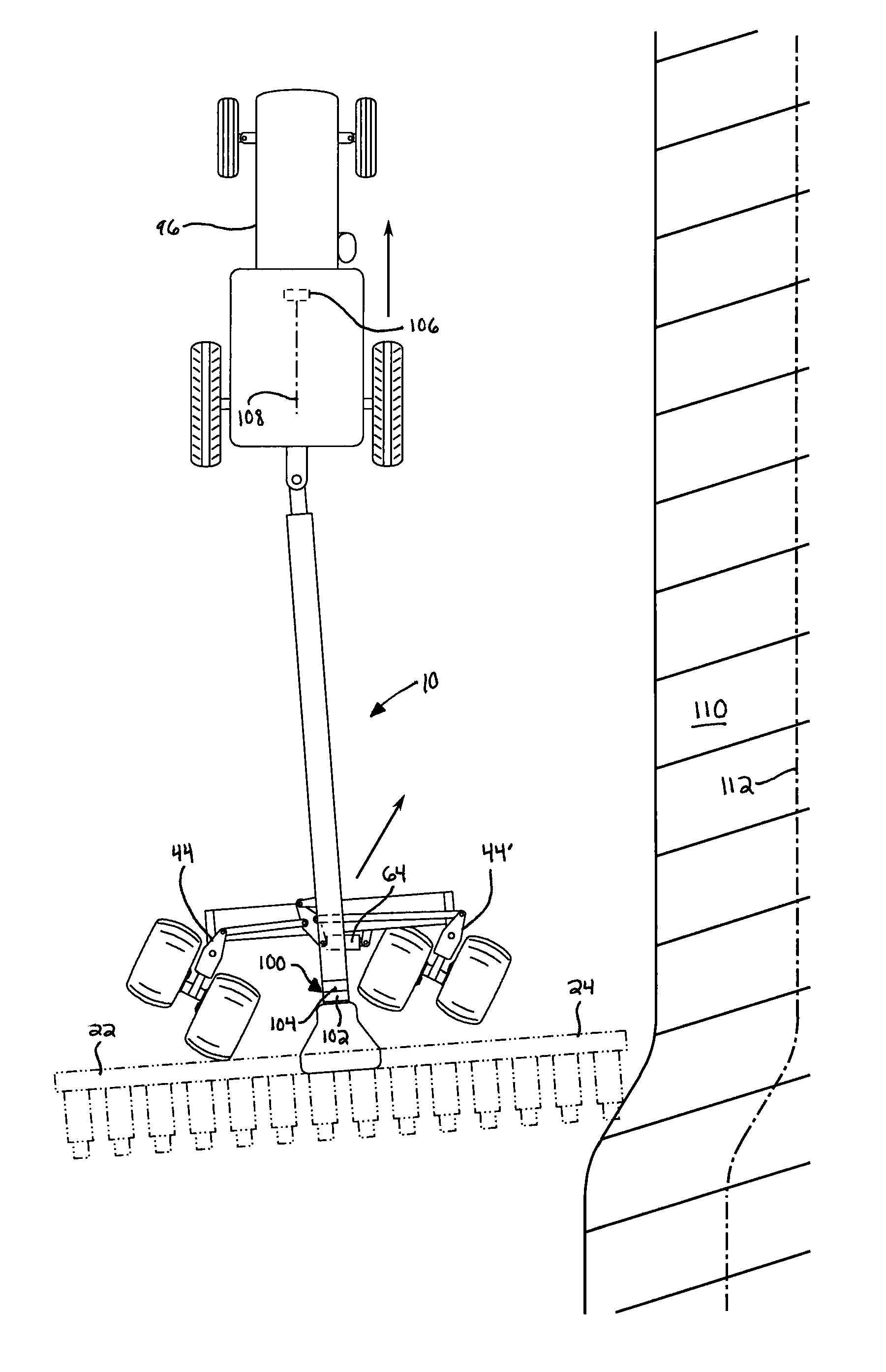 Automatic Steering System For An Agricultural Implement