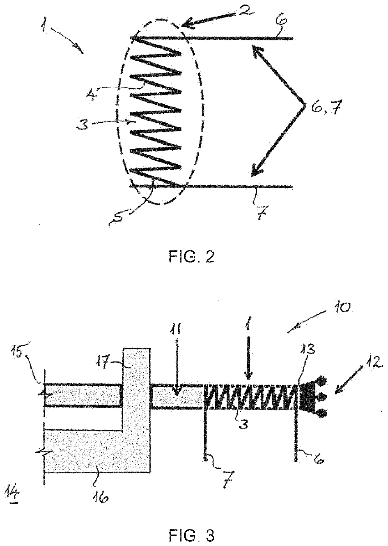 Retainer device for a rock anchor, rock anchor system and associated installation method