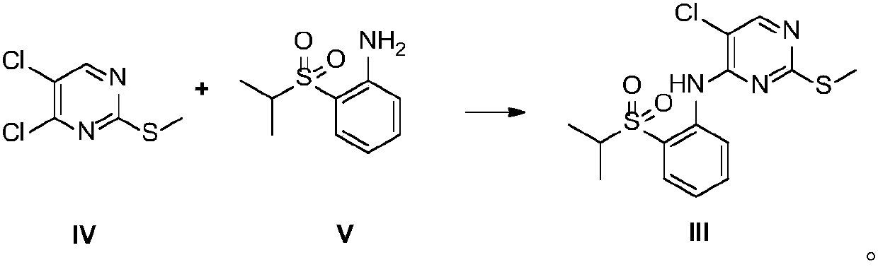 Ceritinib intermediate and preparation method thereof