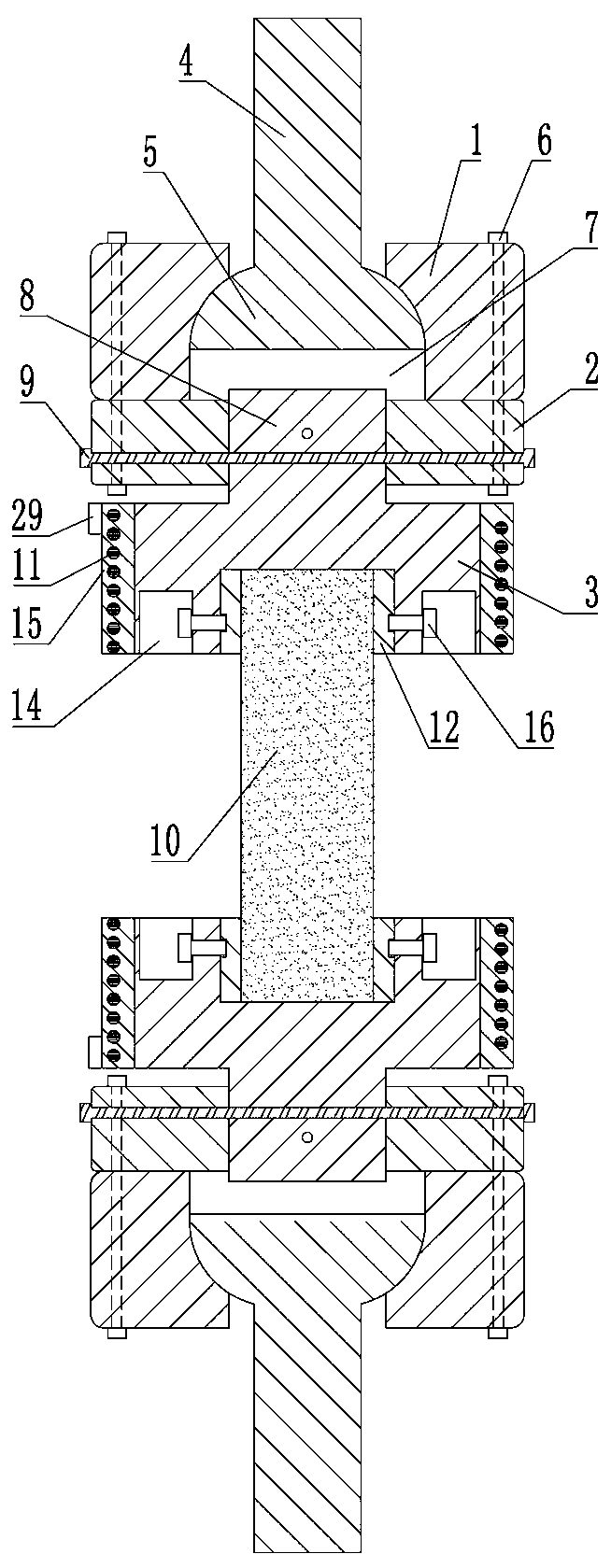Method for quickly measuring tensile mechanical properties of rocks