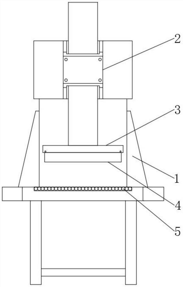 Self-balancing type metal plate shearing device