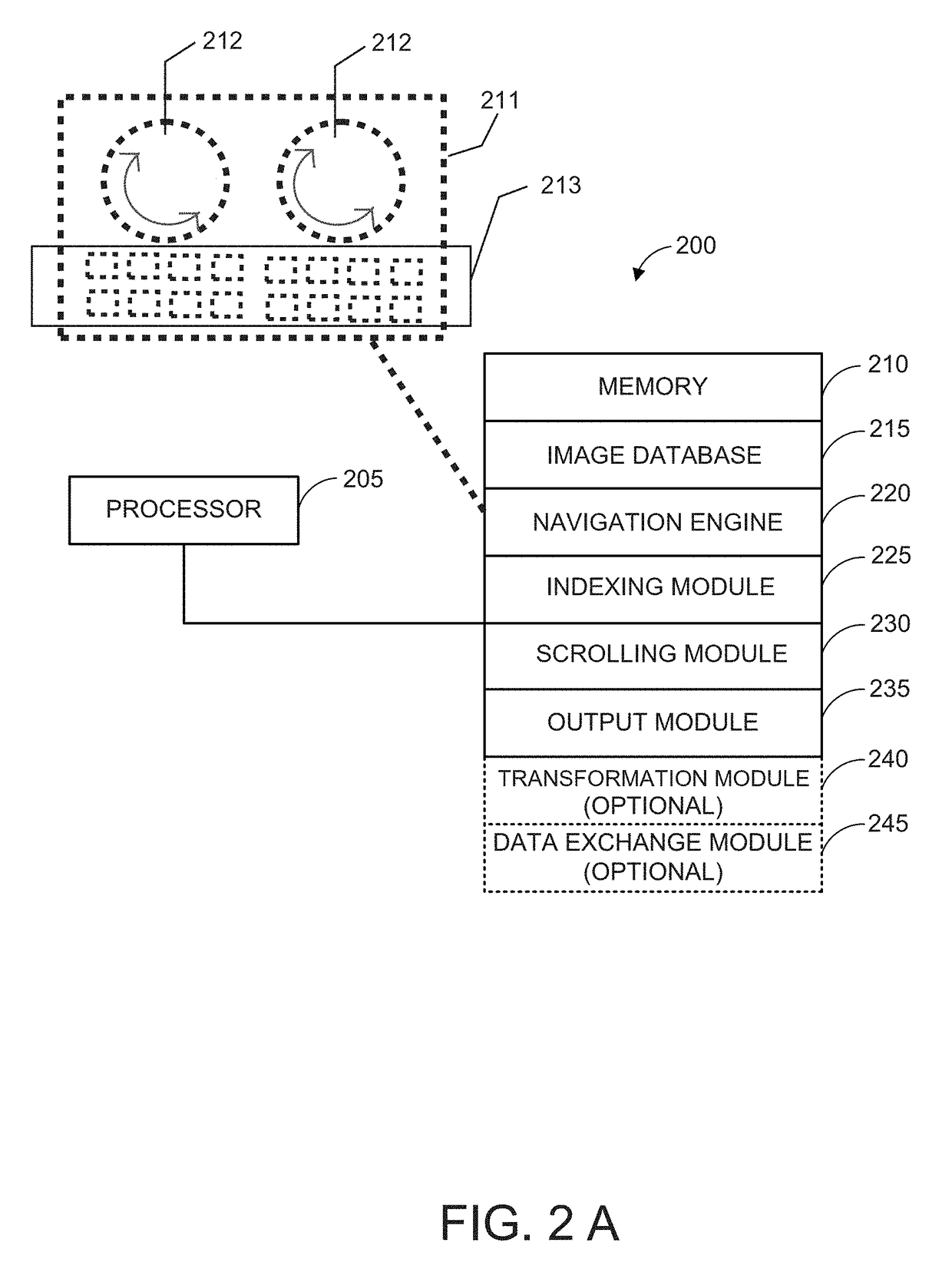 Control system for governing and/or monitoring how an image data-stack is viewed