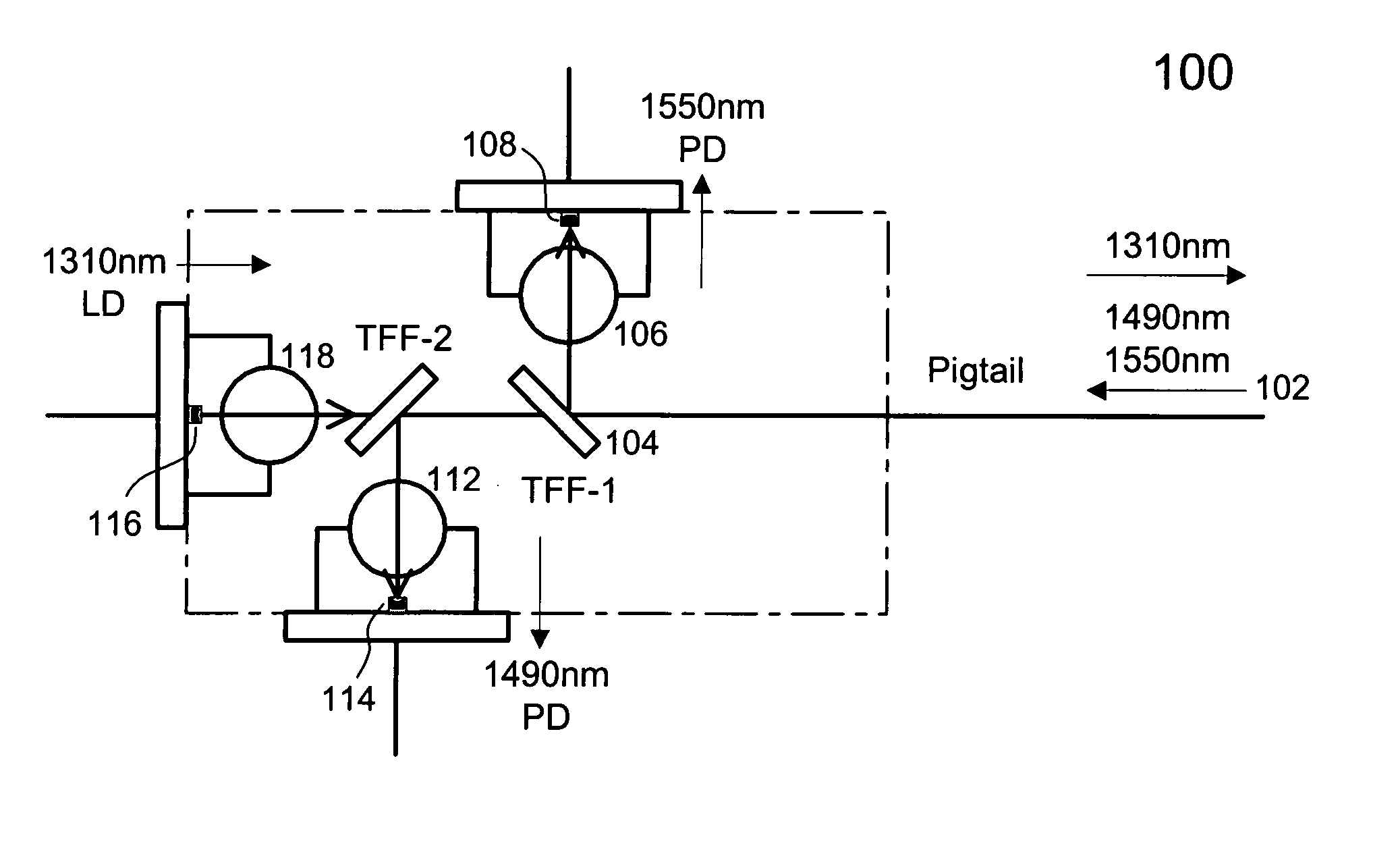 Method and apparatus for separating channel signals
