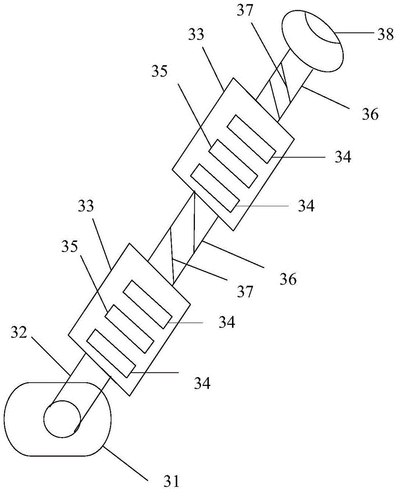 Long-transportation electromagnetic induction electric heat tracing and oil gas connecting system