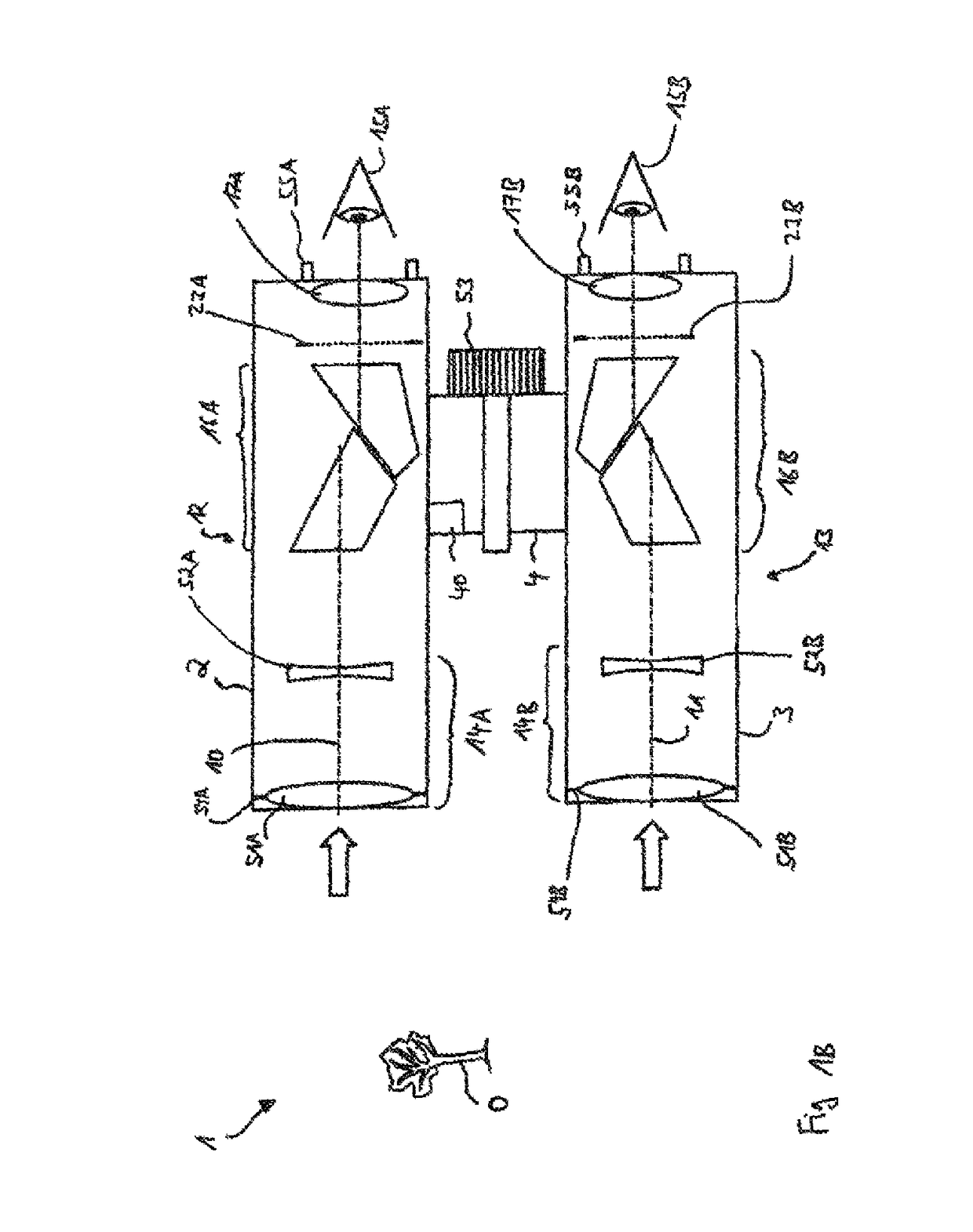 Optical system for imaging an object and method for operating said optical system