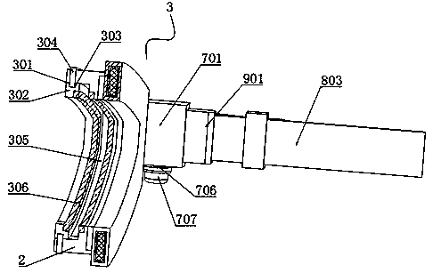 Swimming goggles with myopia lens and astigmatism lens replaceable mechanism