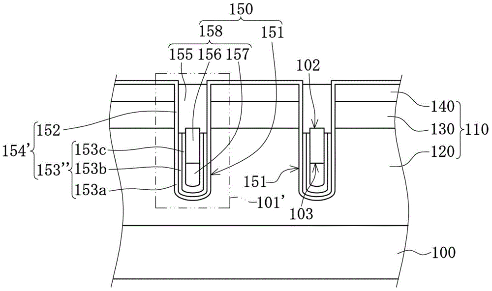 Groove-type power metal-oxide-semiconductor field-effect transistor and production method thereof