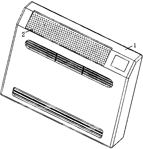 Airless air source heat pump air heater