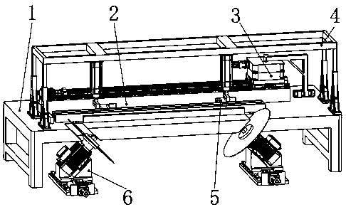 Automatic photovoltaic panel frame 45-degree sawing machine