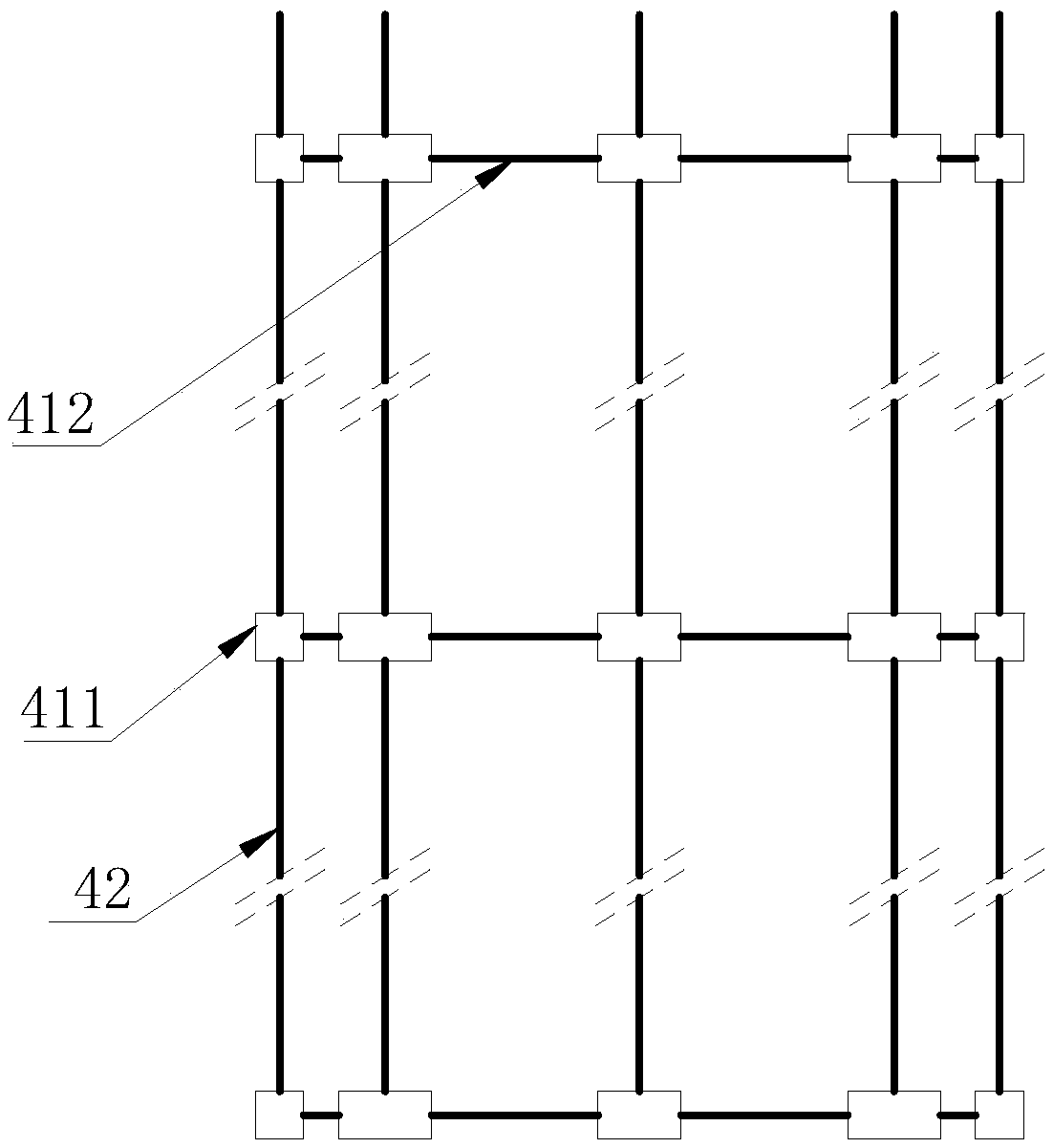 Device and method for eliminating side friction resistance of test piles