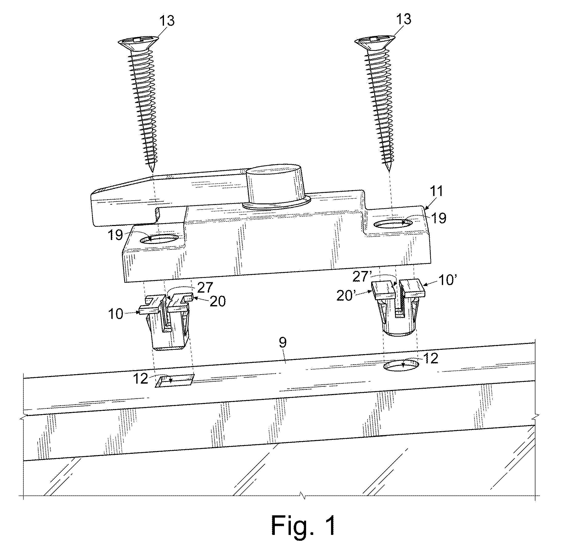 Window hardware anchor