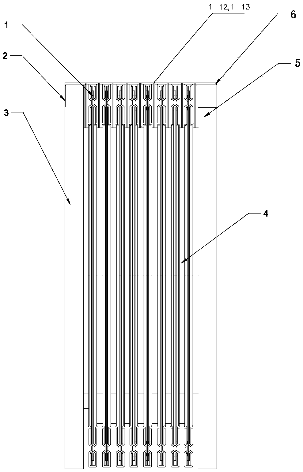 A proton exchange membrane fuel cell unit, a fuel cell stack, an assembly process and a control method