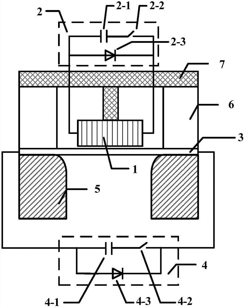 Electromagnetic pulse forming device and method for metal sheet
