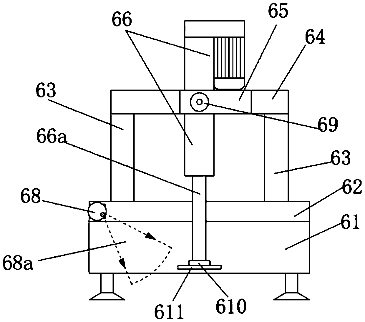 Wind turbine generator blade tip lightning protection loop resistance testing device