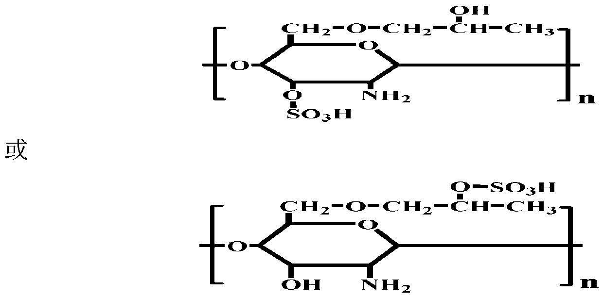 Sulfonated hydroxypropyl chitosan modified biocompatible polyurethane and preparation method thereof