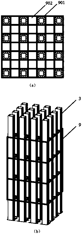 Tubular reactor for lithium flow battery