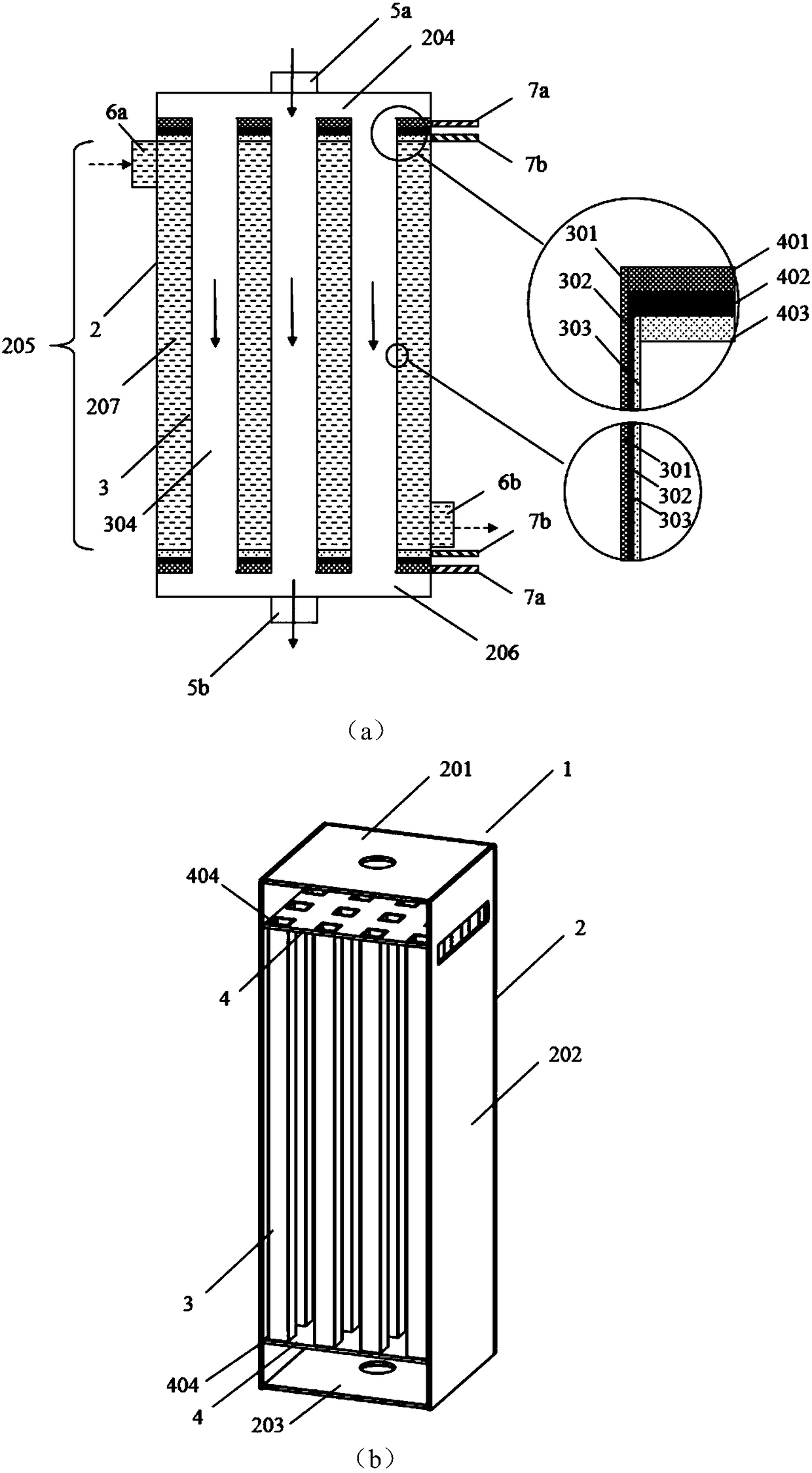 Tubular reactor for lithium flow battery