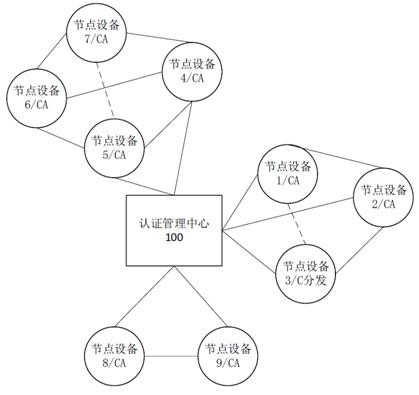 Full life cycle monitoring method and system based on certificate distribution