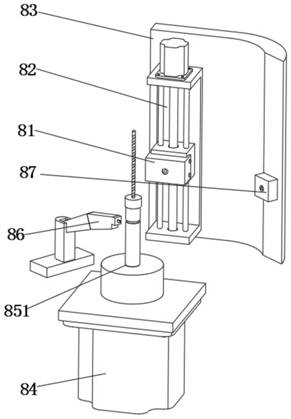 A kind of automatic production process of root canal file