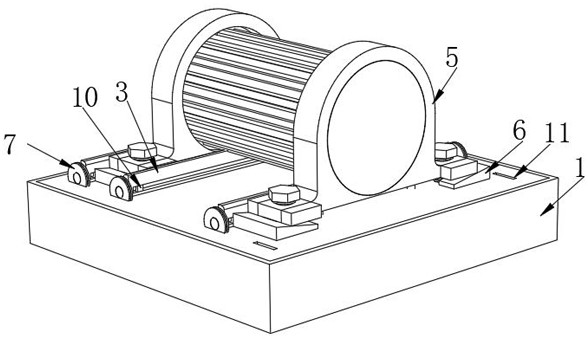 A power system for a hydrogen energy internal combustion engine forklift