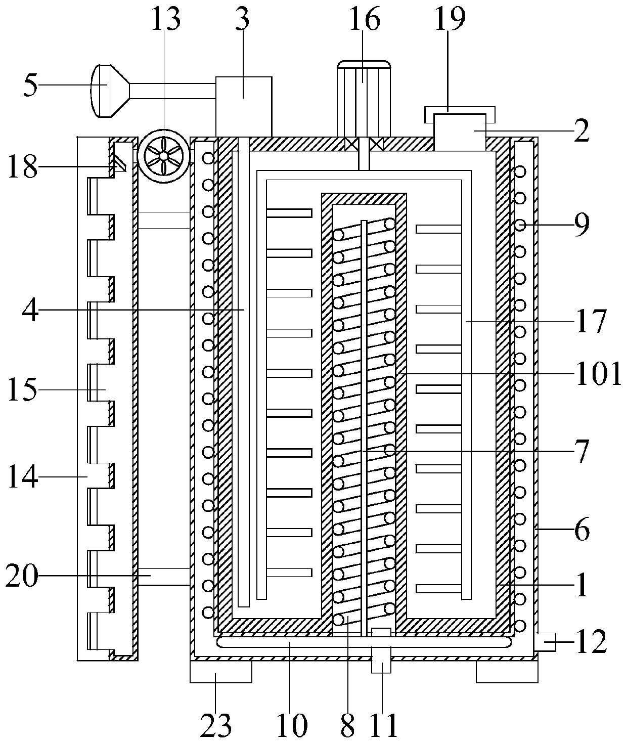 Atomization device for skin care drugs