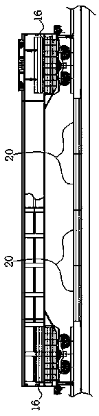 Method for replacing subway track plate, subway plate replacing vehicle and plate replacing unit