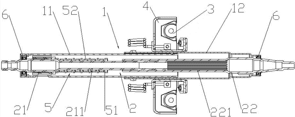 Collapsing and energy absorbing sleeve, transmission shaft assembly, steering column and energy absorbing method thereof