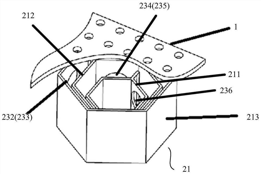 Acoustic liner, manufacturing method, power propulsion system and honeycomb core